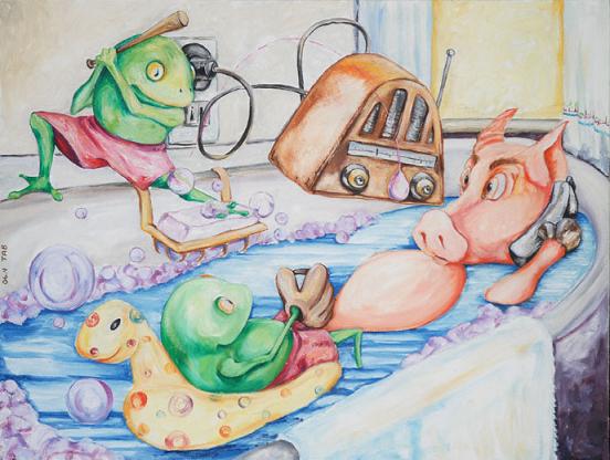 The role of telephony in the bathing experience