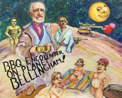 BBQ encounter on planet Bellingham