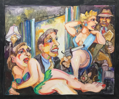 The double date was lots of fun until somebody suggested veggie burgers