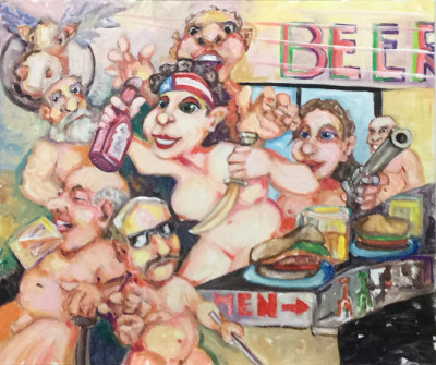 The Biker Chicks always get the tomato ketchup first