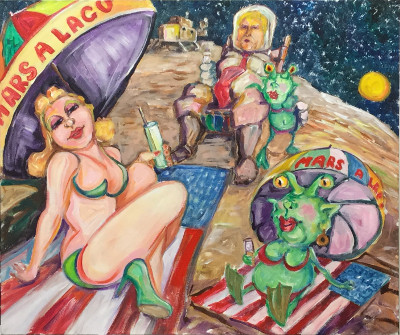 The Trump organization franchises the Solar System: MARS a Lago