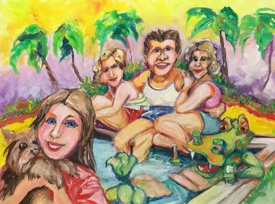 Canine witness to 21st Century violence: Reptiles in swimming pools