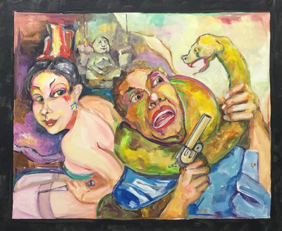 Her roommate required a different type of persuasion