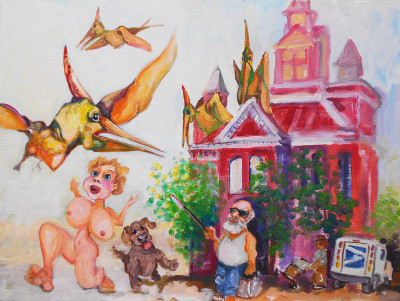 Bellingham prehistory: Kryptopdrakon roosts on the Whatcom Museum