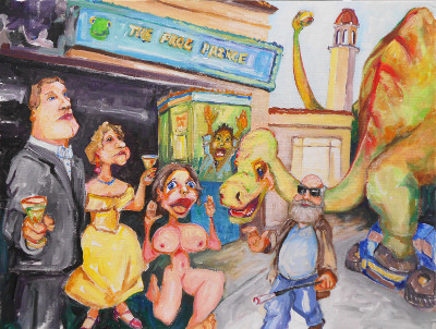 Brachiosaurus wants an aisle seat