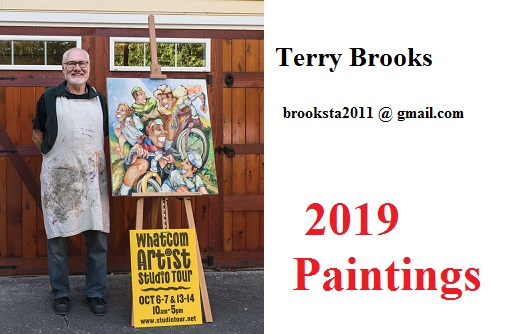 Terry Brooks art, paintings of Bellingham WA